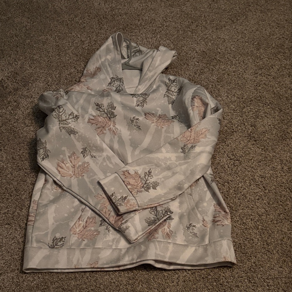 Camo Patterned Hoodie